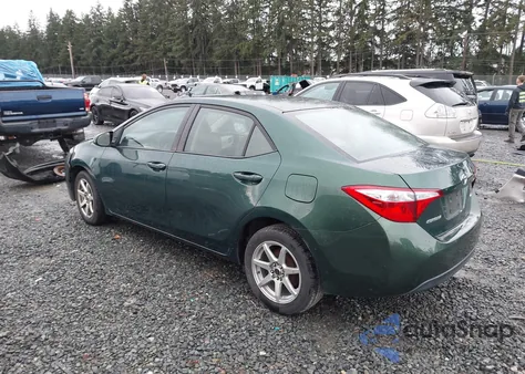 2015 Toyota Corolla Le из США, поврежденный, VIN 2T1BURHE7FC402436